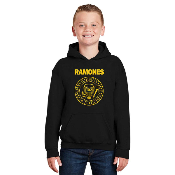 Sudadera Niños Hoodie Rock Ramones Logo 000968