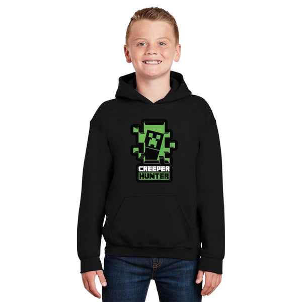 Sudadera Niños Hoodie Gamer Minecraft Creeper