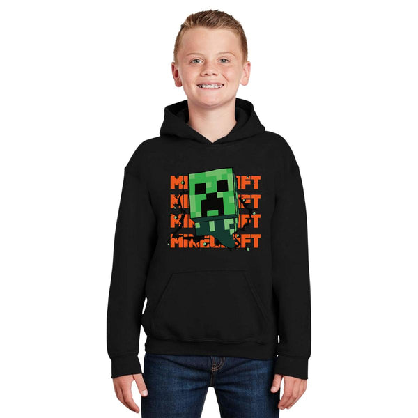 Sudadera Niños Hoodie Video Juego Minecraft Creeper