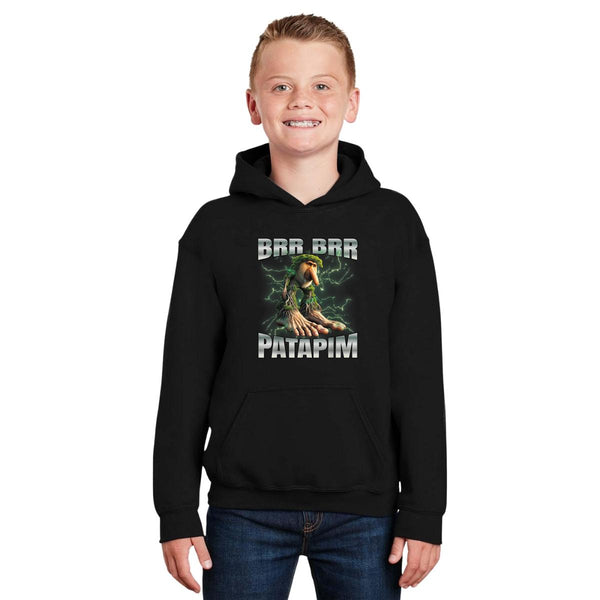 Sudadera Niños Hoodie Brainrot Brr Brr Patapim 001234