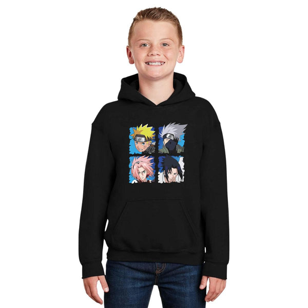 Sudadera Niños Hoodie Anime Naruto Equipo 7 000193
