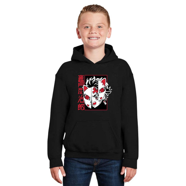 Sudadera Niños Hoodie Anime Demon Slayer Tanjiro 000432