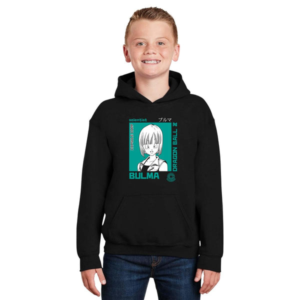 Sudadera Niños Hoodie Anime Dragon Ball Bulma 000532