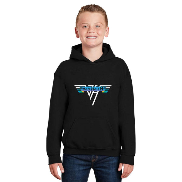 Sudadera Niños Hoodie Rock Van Halen Logo 001004