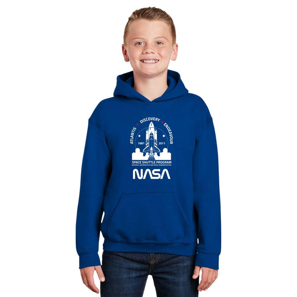 Sudadera Niños Hoodie Nasa Cohete Espacial