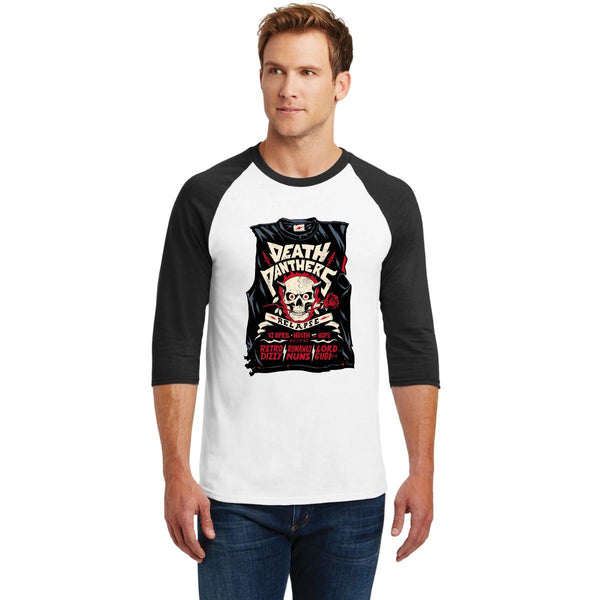 Playera Raglán Manga 3/4 Hombre Rock Death panthers Relapse 000852