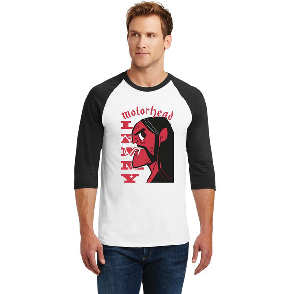 Playera Raglán Manga 3/4 Hombre Rock Motorhead Lemmy 000946