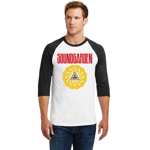 Playera Raglán Manga 3/4 Hombre Rock SoundGarden Póster 000994