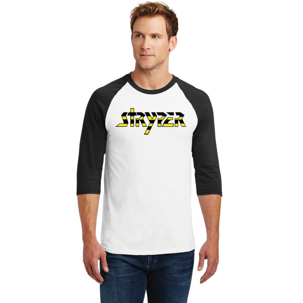 Playera Raglán Manga 3/4 Hombre Rock Stryper Logo 000995