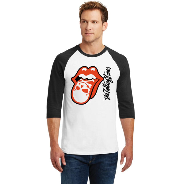 Playera Raglán Manga 3/4 Hombre Rock The Rolling Stones 001003