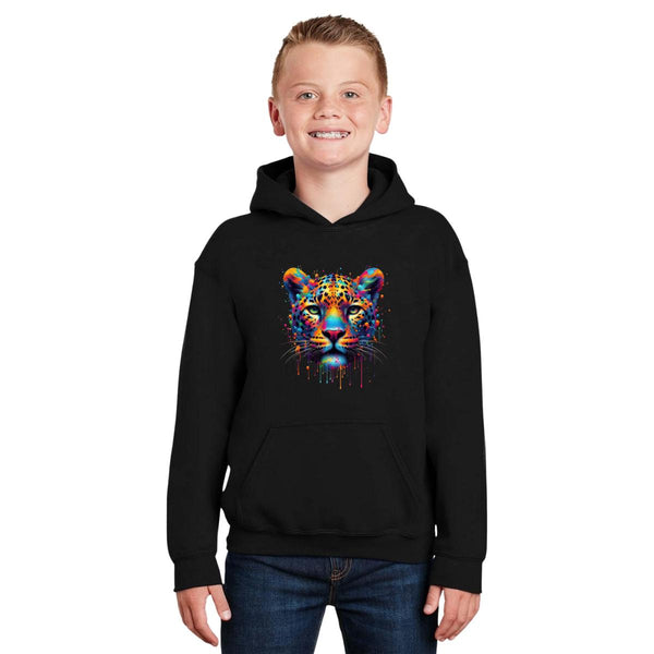 Sudadera Niños Hoodie Jaguar Psicodélico 000007