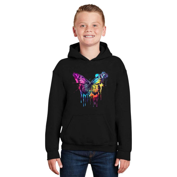 Sudadera Niños Hoodie Mariposa Psicodélico 000053
