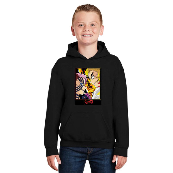 Sudadera Niños Hoodie Anime Demon Akaza Rengoku 000582
