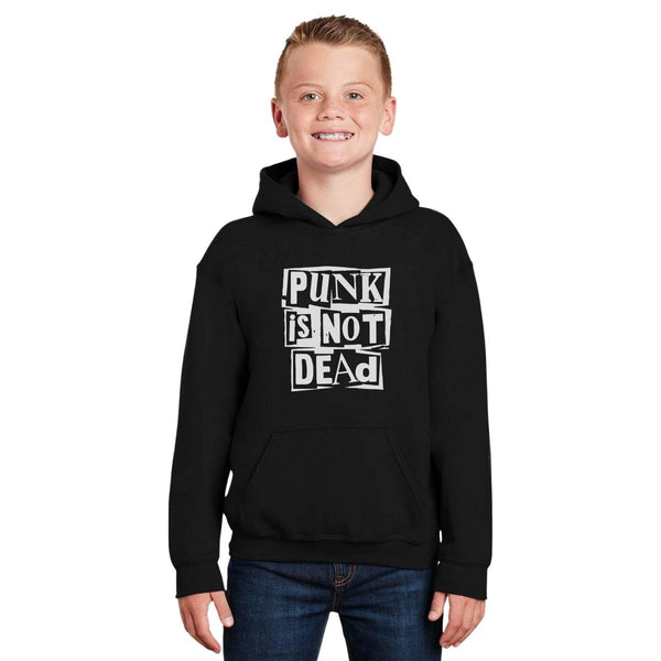 Sudadera Niños Hoodie Rock Punk Is not dead 000602