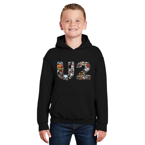 Sudadera Niños Hoodie Rock U2 Portadas Discos 000620