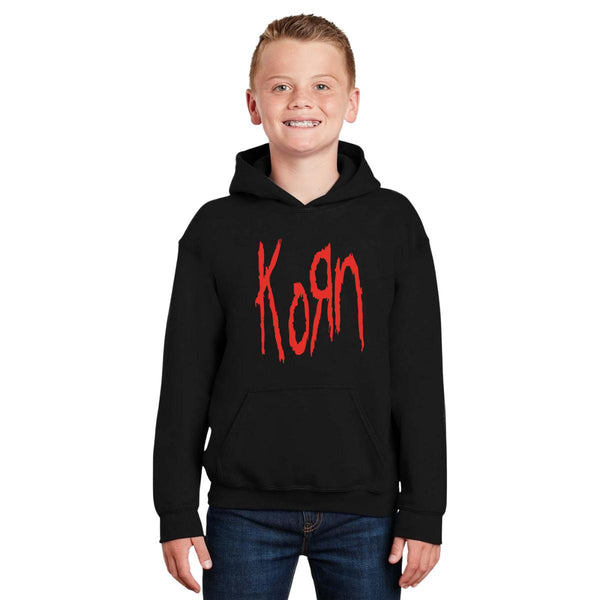 Sudadera Niños Hoodie Rock Korn Logo 000901