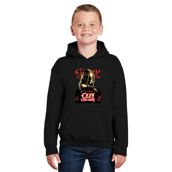 Sudadera Niños Hoodie Rock Ozzy Osbourne God bless 0916