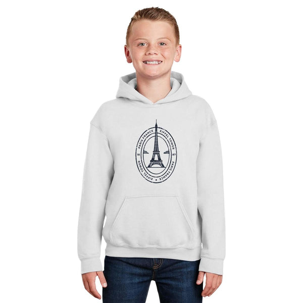 Sudadera Niños Hoodie Torre Eiffel Paris Francia 001312