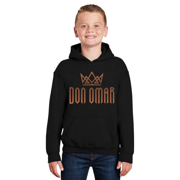 Sudadera Niños Hoodie Don Omar El Rey Logo