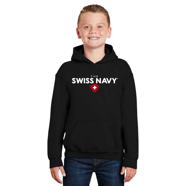 Sudadera Niños Hoodie The Swiss Navy Logo