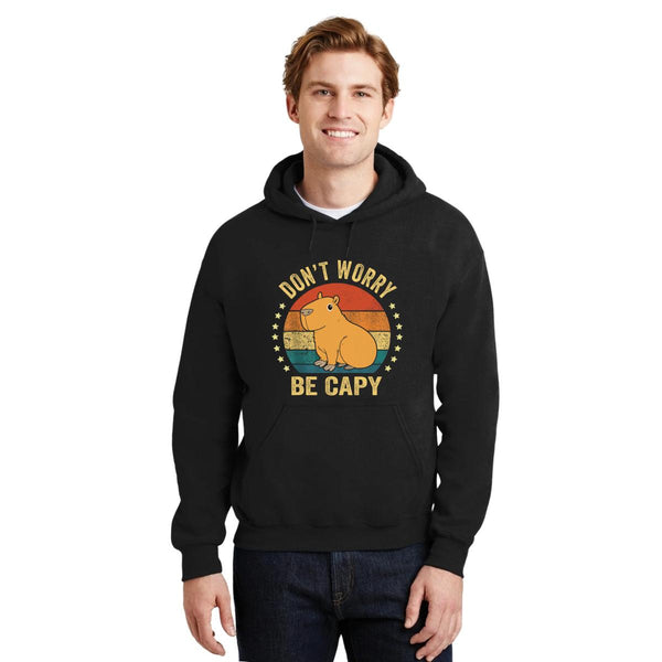 Sudadera Hombre Hoodie Capibara Carpincho Frases 001731