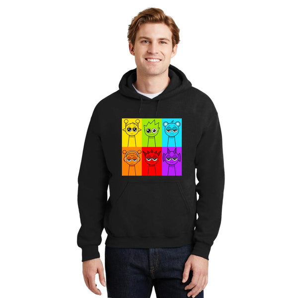 Sudadera Hombre Hoodie Gamer Incredibox Sprunki 001959