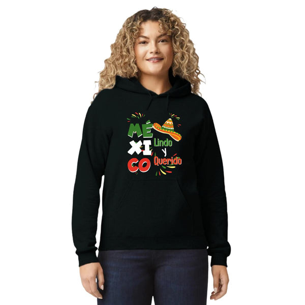 Sudadera Mujer Hoodie México Lindo y Querido