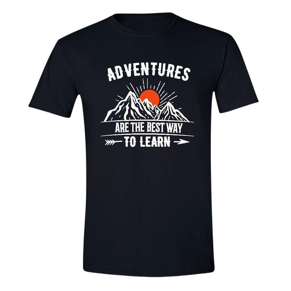 Playera Hombre Camping Senderismo Frases CO1002