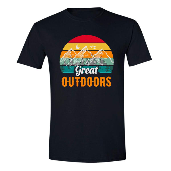 Playera Hombre Camping Senderismo Frases CO1012