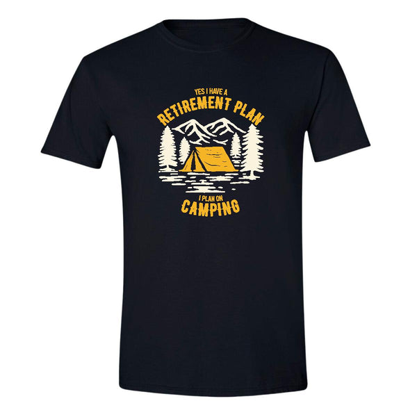 Playera Hombre Camping Senderismo Frases CO1031