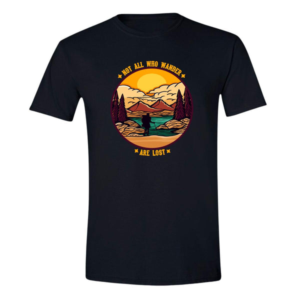 Playera Hombre Camping Senderismo Frases CO1034