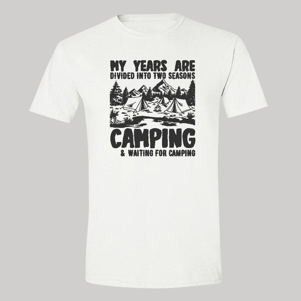 Playera Hombre Camping Senderismo Frases CO1035