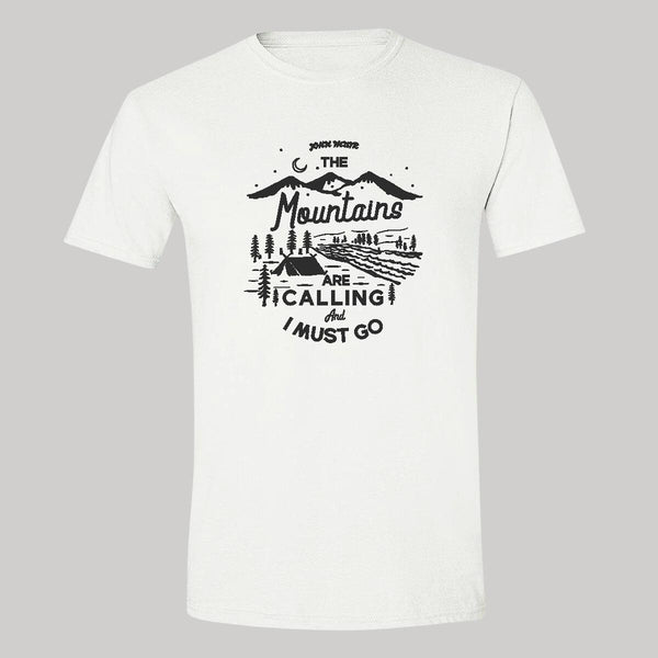 Playera Hombre Camping Senderismo Frases CO1037