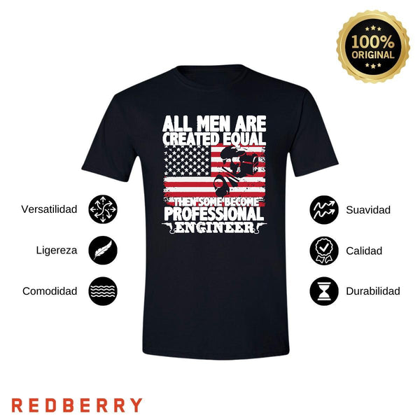 Playera Hombre Ingeniero Ingeniería Frases EN1026