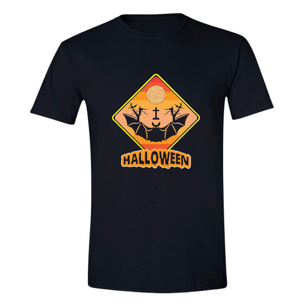 Playera Hombre Halloween Monstruos Calabaza HW2011