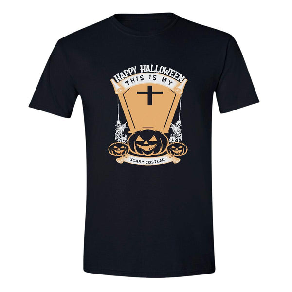 Playera Hombre Halloween Monstruos Calabaza HW2038