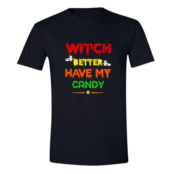 Playera Hombre Halloween Monstruos Calabaza HW2043