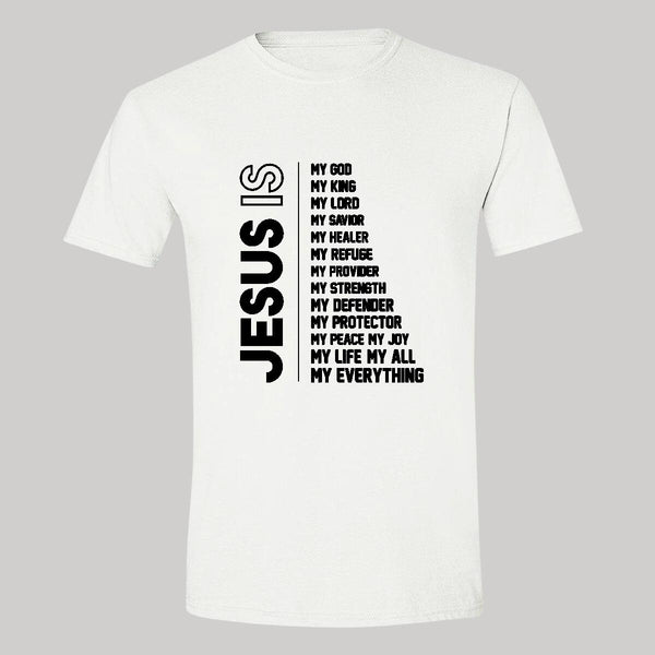 Playera Hombre Cristianas Faith Jesucristo JC1048