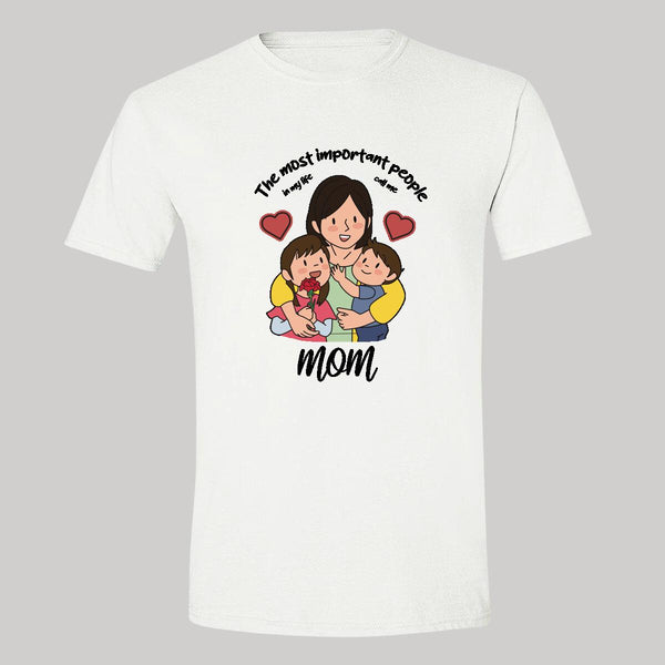 Playera Hombre Mamá Madre Mamá Hijo Mamá Hija MM1001