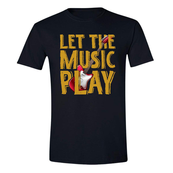 Playera Hombre Música Rock Guitarra MU1002