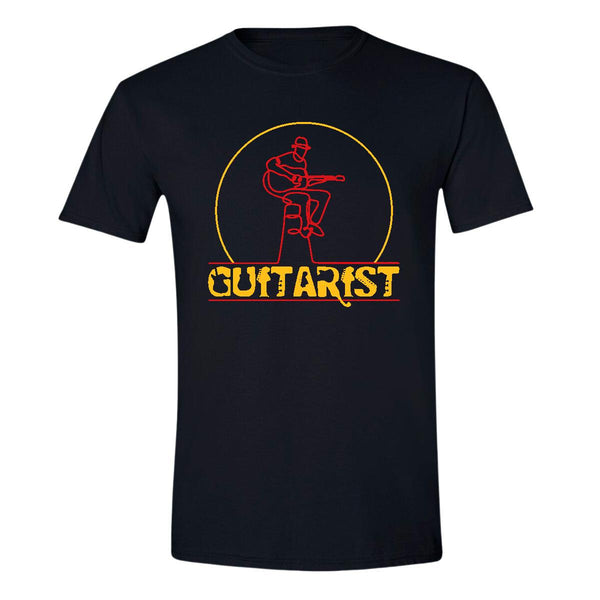 Playera Hombre Música Rock Guitarra MU1026