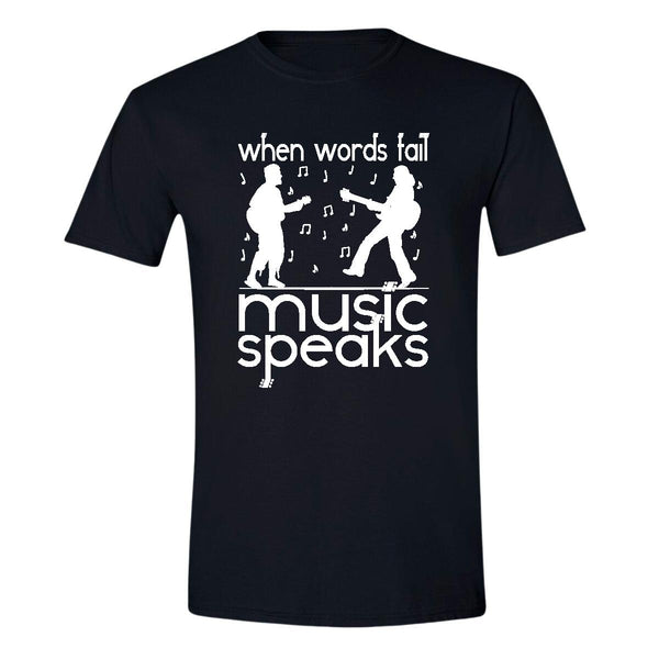 Playera Hombre Música Rock Guitarra MU1030