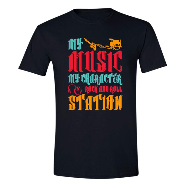 Playera Hombre Música Rock Guitarra MU1039