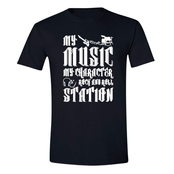 Playera Hombre Música Rock Guitarra MU1040