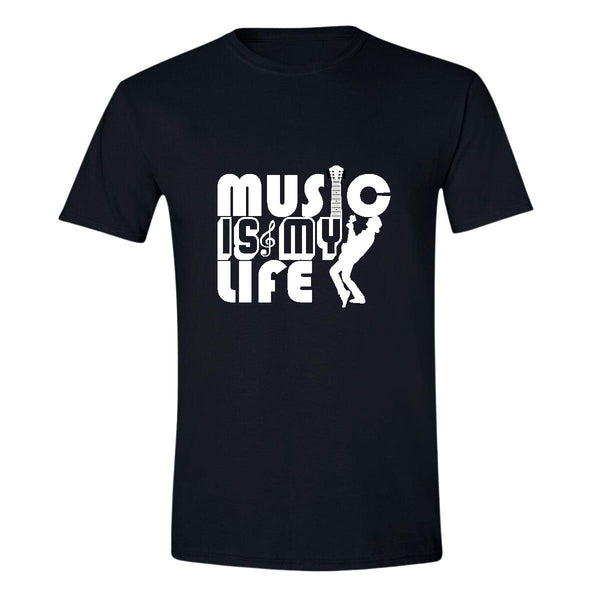 Playera Hombre Música Rock Guitarra MU1066