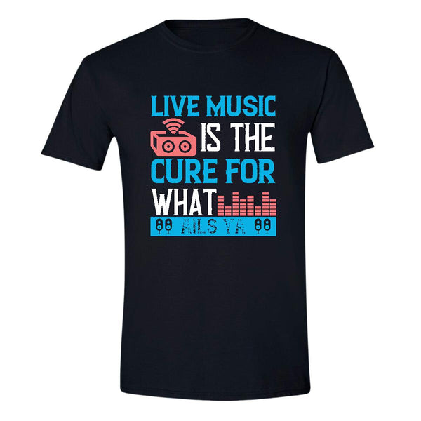 Playera Hombre Música Rock Guitarra MU2019