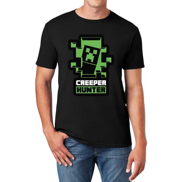 Playera Hombre Gamer Minecraft Creeper