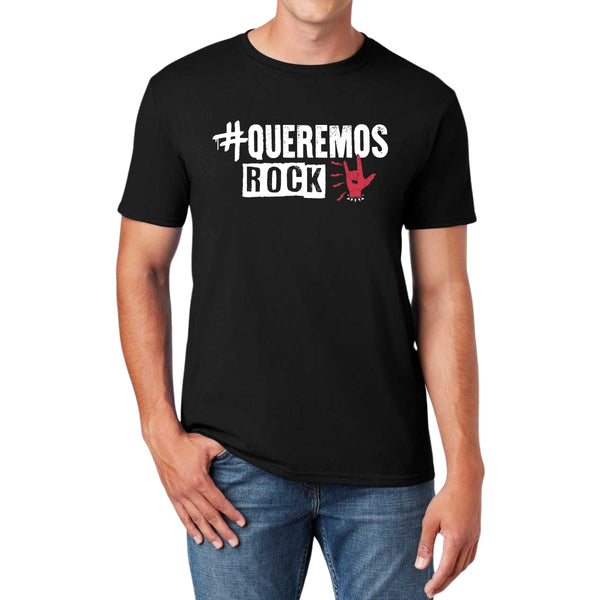 Playera Hombre #QueremosRock