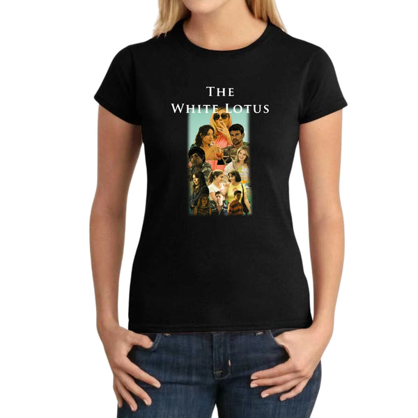 Playera Mujer The White Lotus - Ilustración