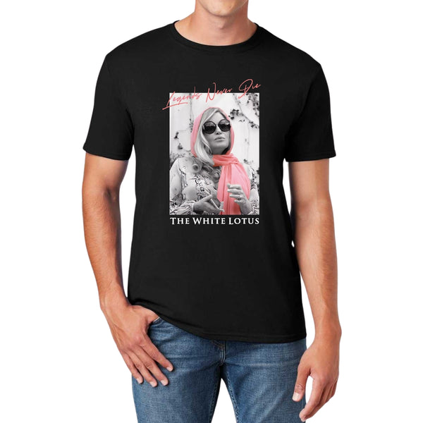 Playera Hombre The White Lotus Leyends Never Die